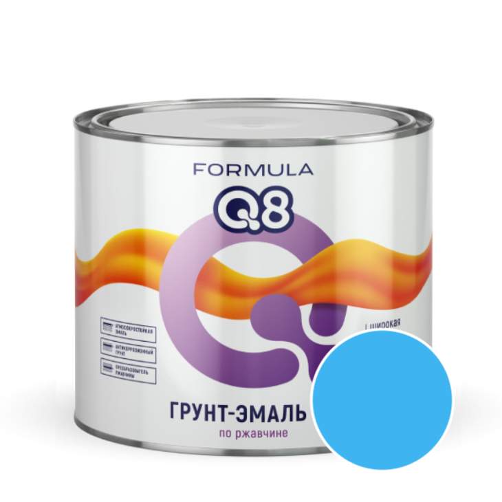 Заказать он-лайн Грунт-эмаль по ржавчине голубая 1,9кг F Q8 Престиж в интернет-магазине Строительный дом на Приморской 27 в Хабаровске с доставкой.