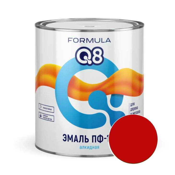Заказать он-лайн Эмаль ПФ-115 красная 1,9 кг F Q8 Престиж в интернет-магазине Строительный дом на Приморской 27 в Хабаровске с доставкой.