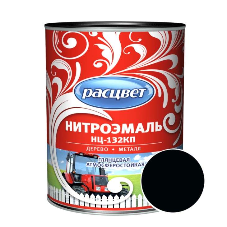 Заказать он-лайн Эмаль НЦ-132 черная 0,7кг Эмпилс в интернет-магазине Строительный дом на Приморской 27 в Хабаровске с доставкой.