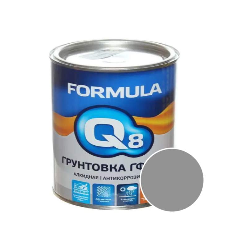 Заказать он-лайн Грунт ГФ-021 серый 0,9кг F Q8 Престиж в интернет-магазине Строительный дом на Приморской 27 в Хабаровске с доставкой.