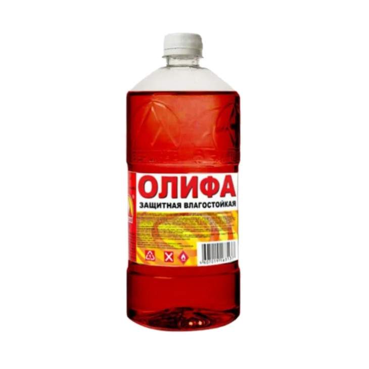 Заказать он-лайн Олифа защитная влагостойкая 1,0л Вершина в интернет-магазине Строительный дом на Приморской 27 в Хабаровске с доставкой.