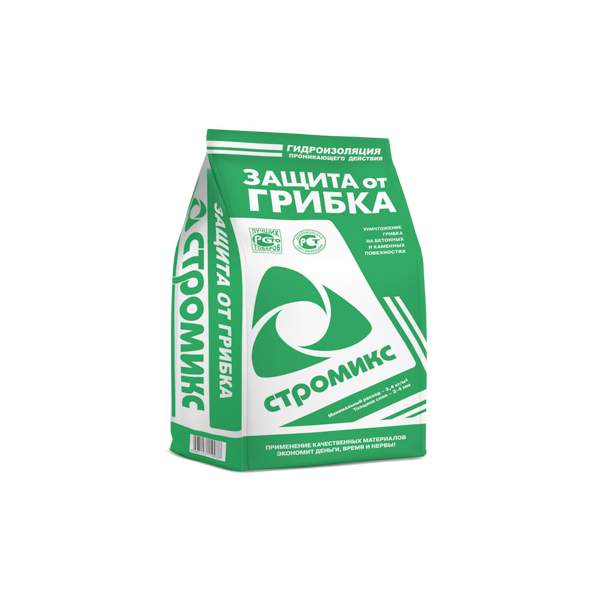 Заказать он-лайн Защита от грибка СТРОМИКС 5 кг в интернет-магазине Строительный дом на Приморской 27 в Хабаровске с доставкой.