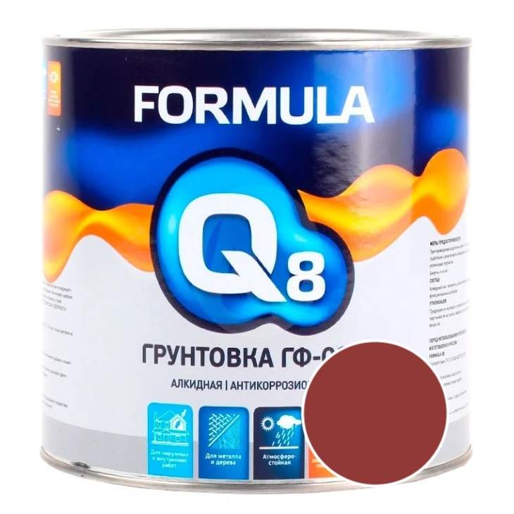 Заказать он-лайн Грунт ГФ-021 красно-коричневый 2,7кг, Престиж "F Q8" в интернет-магазине Строительный дом на Приморской 27 в Хабаровске с доставкой.