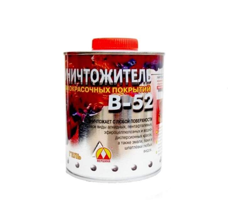 Заказать он-лайн Уничтожитель лакокрасочного покрытия В-52 0,85 кг в интернет-магазине Строительный дом на Приморской 27 в Хабаровске с доставкой.