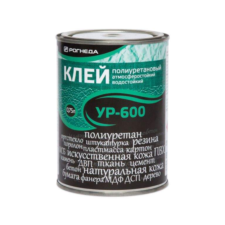 Заказать он-лайн Клей полиуретановый УР 600 0,75л Рогнеда в интернет-магазине Строительный дом на Приморской 27 в Хабаровске с доставкой.