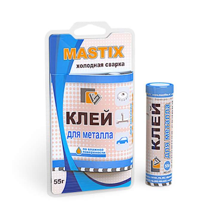 Заказать он-лайн Холодная сварка "Mastix" для металла, 55гр в интернет-магазине Строительный дом на Приморской 27 в Хабаровске с доставкой.