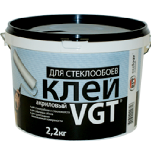 Заказать он-лайн Клей для стеклообоев  "ВГТ"  2,2кг в интернет-магазине Строительный дом на Приморской 27 в Хабаровске с доставкой.
