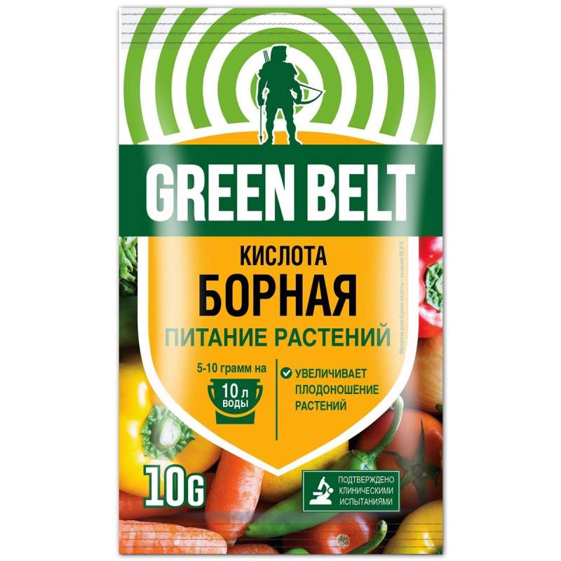 Заказать он-лайн Борная кислота увелич урожай 10гр в интернет-магазине Строительный дом на Приморской 27 в Хабаровске с доставкой.