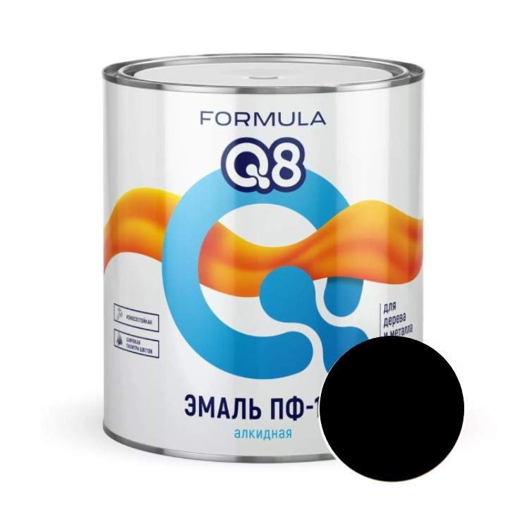 Заказать он-лайн Эмаль ПФ-115 черная 1,9кг F Q8 Престиж в интернет-магазине Строительный дом на Приморской 27 в Хабаровске с доставкой.